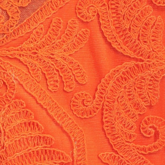 ❌SOLD❌ [Tadashi Shoji] Embroidered Neoprene Dress - Picture 2 of 8